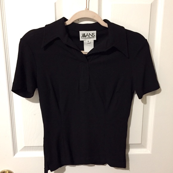 Vintage designer black blouse - Picture 1 of 4